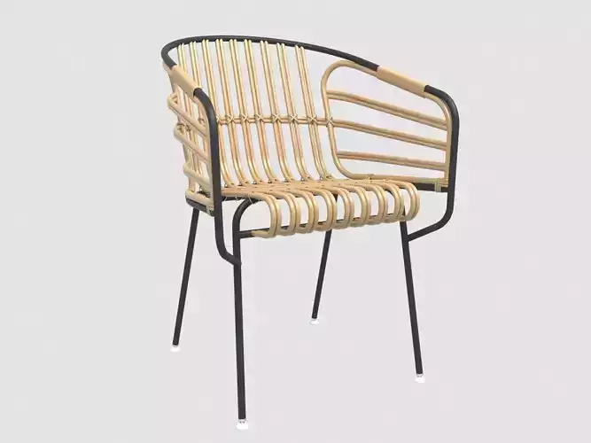 Raphia chair by Casamania