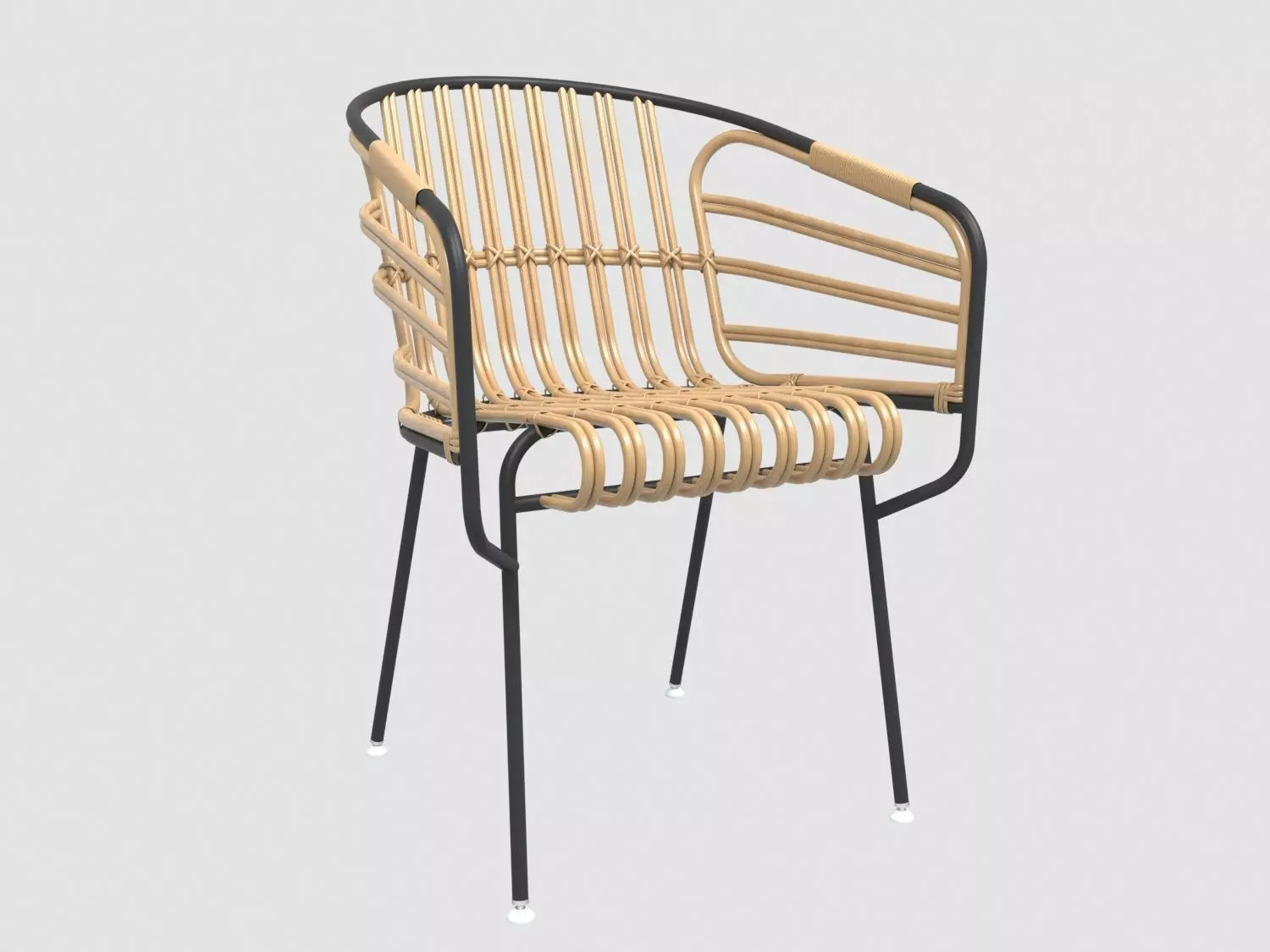 Raphia chair by Casamania 3D model_0