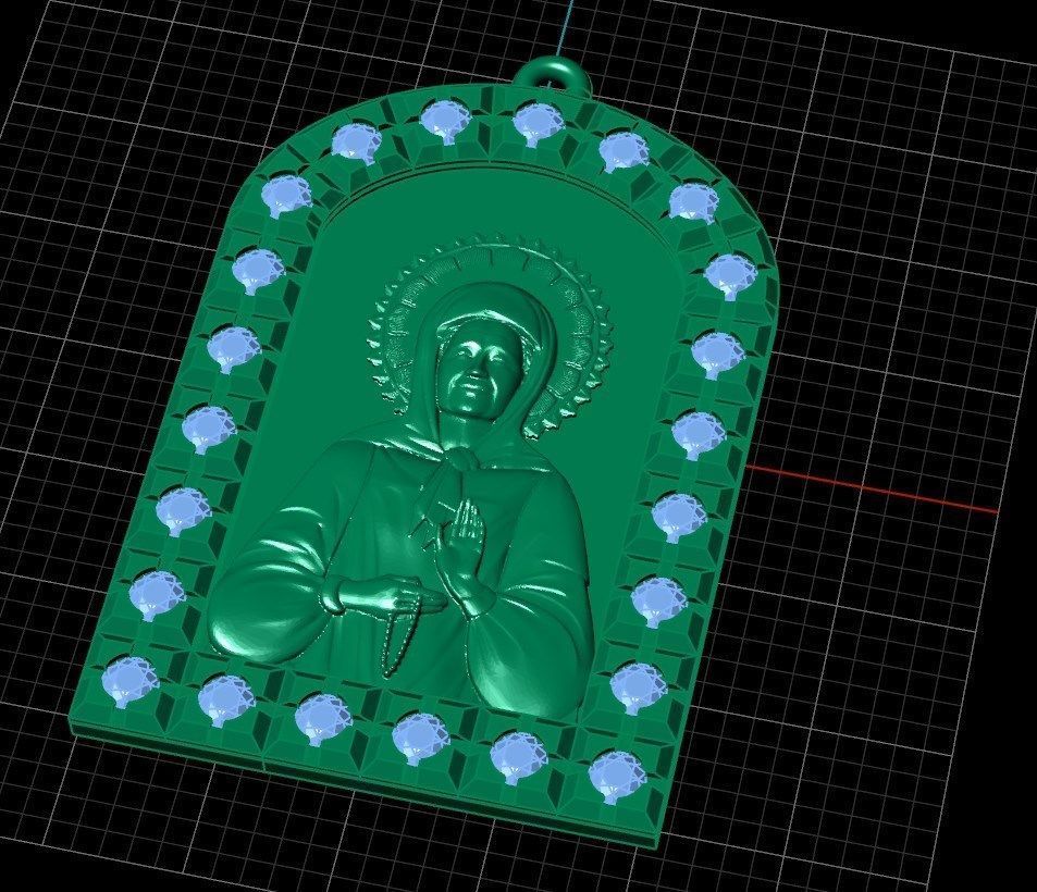Pendant  od13 3D print model_8