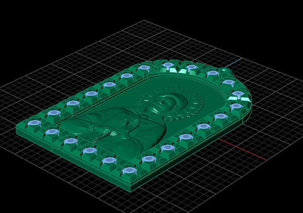 Pendant  od13 3D print model_12