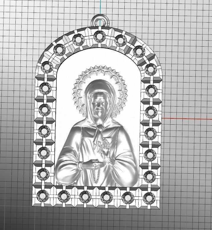 Pendant  od13 3D print model_7