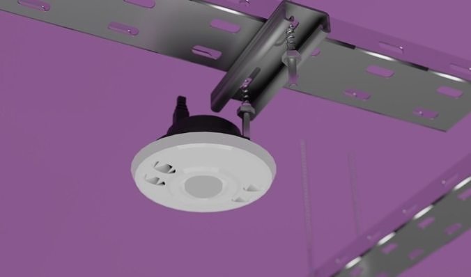 SENSOR light bulb hanging from ceiling Free 3D model