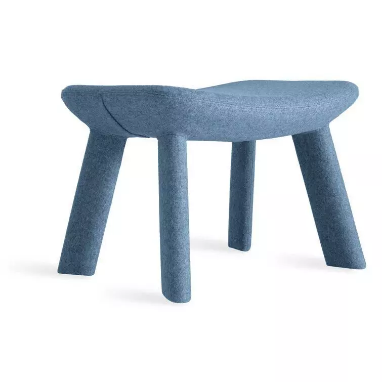 Neat Ottoman 3D model_0