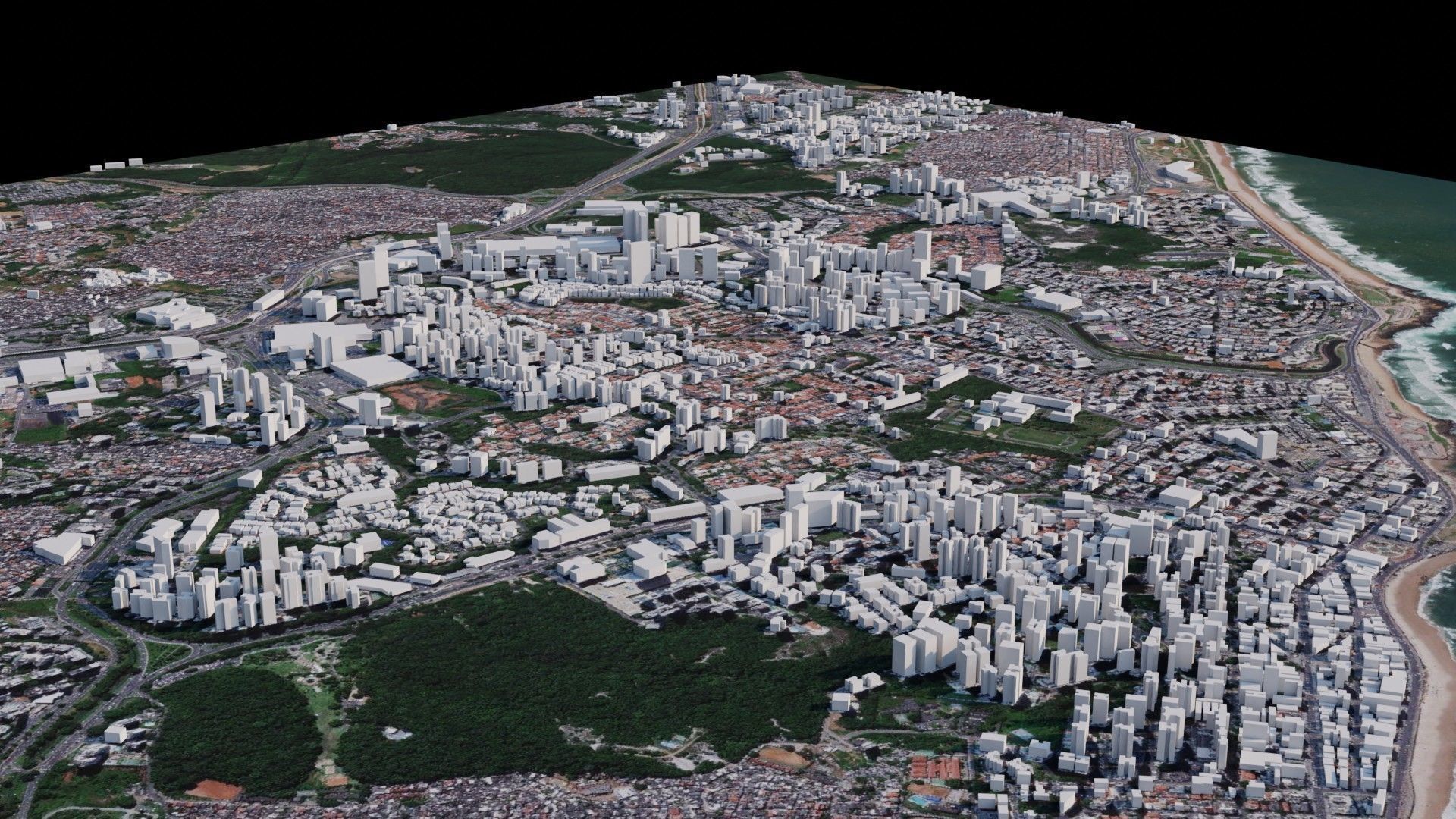 Salvador - Brazil 3D model_1