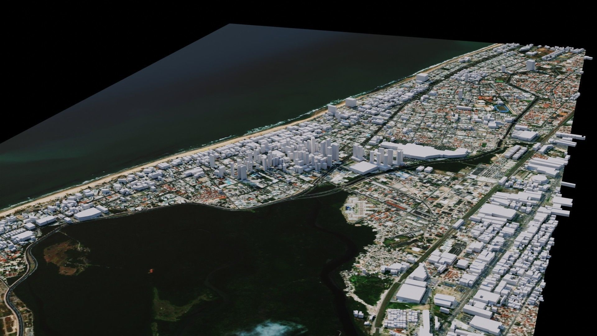 Recife - Brazil 3D model_1