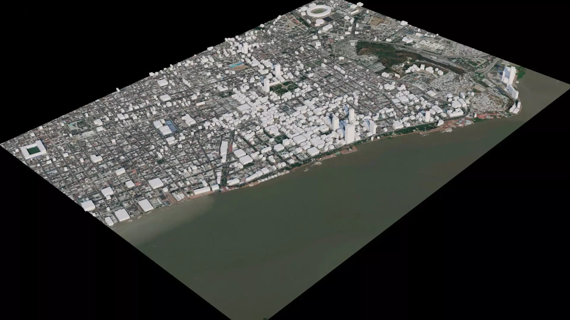 Guayaquil - Ecuador 3D model_0
