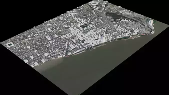 Guayaquil - Ecuador 3D model