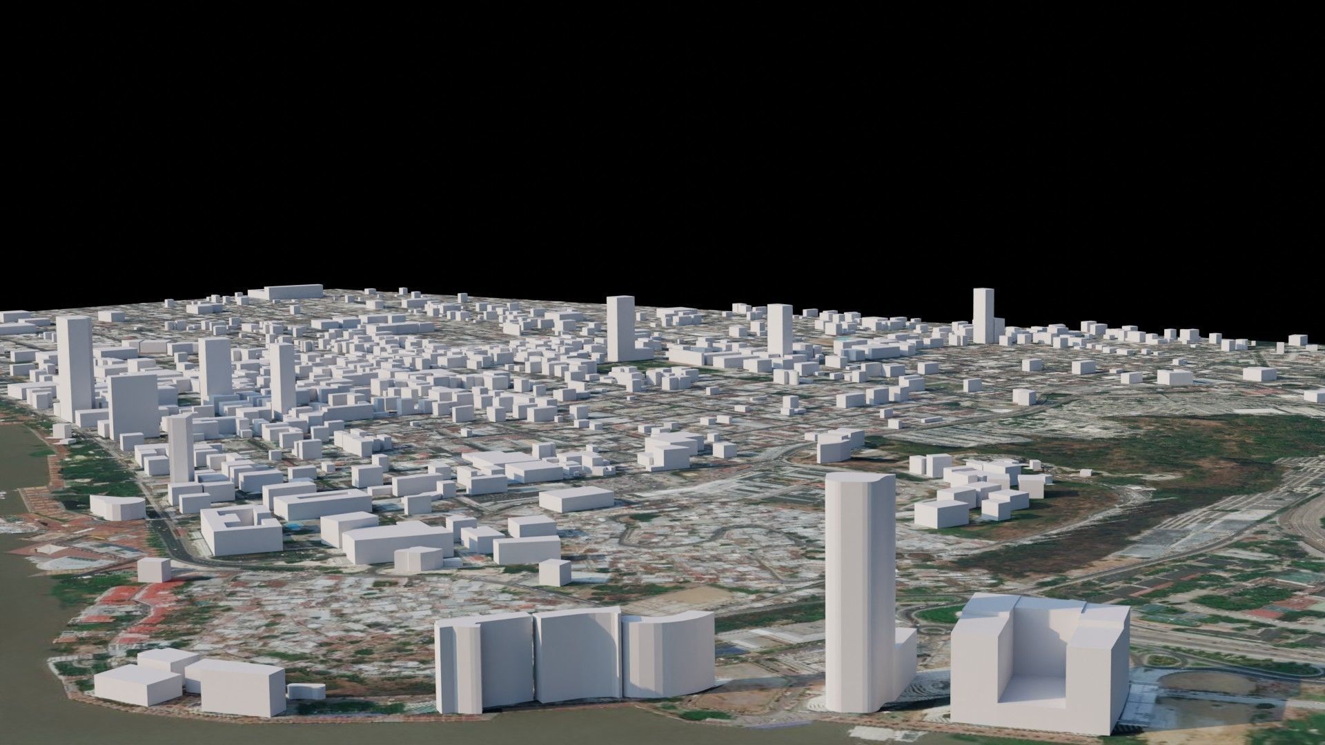 Guayaquil - Ecuador 3D model_1