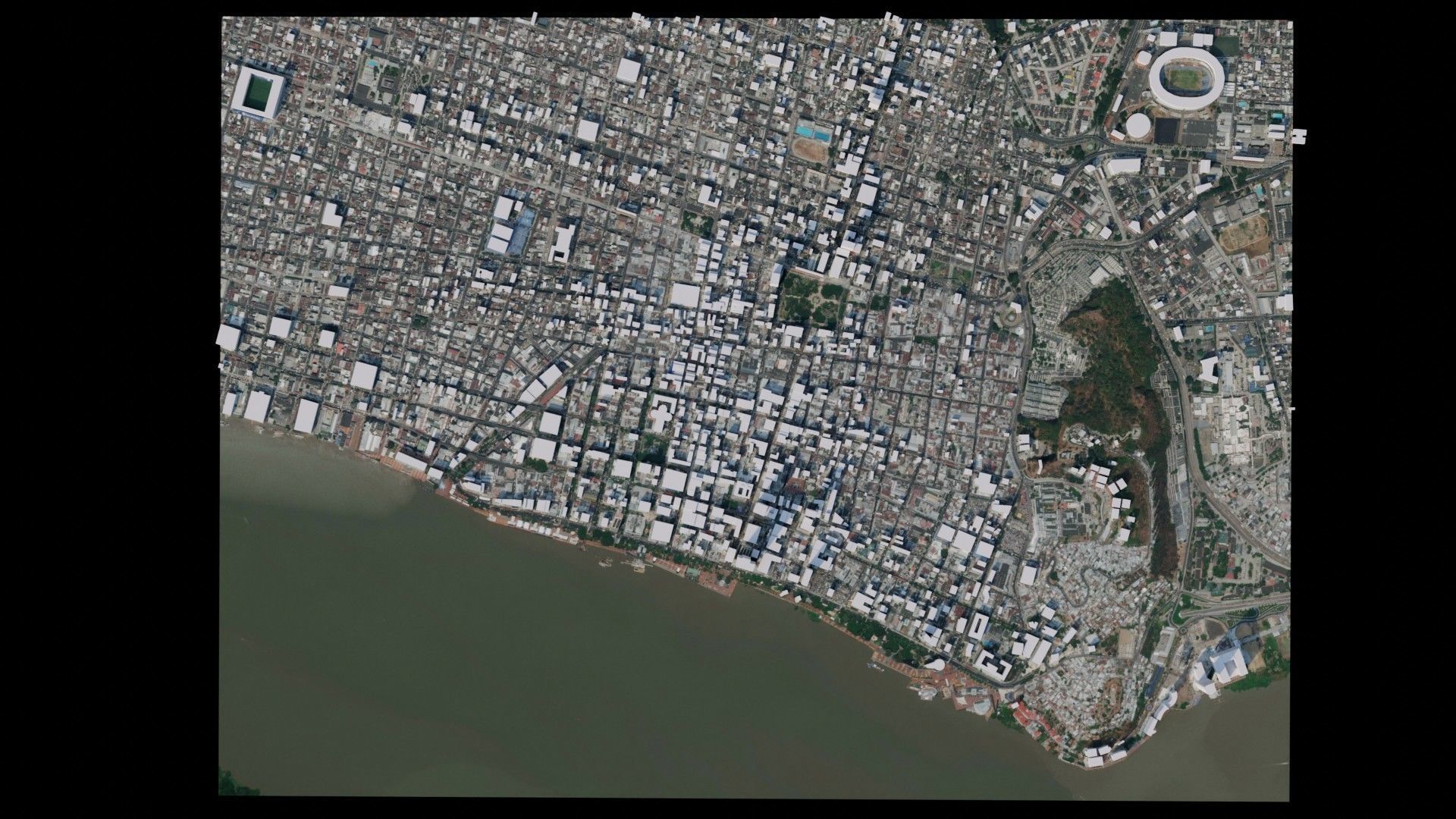 Guayaquil - Ecuador 3D model_2