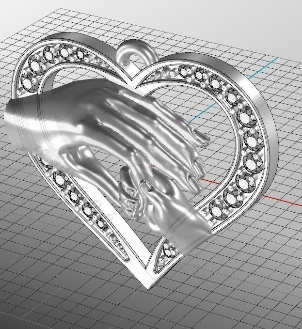 Pendant od46 3D print model_11