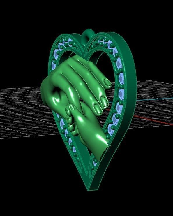 Pendant od46 3D print model_12