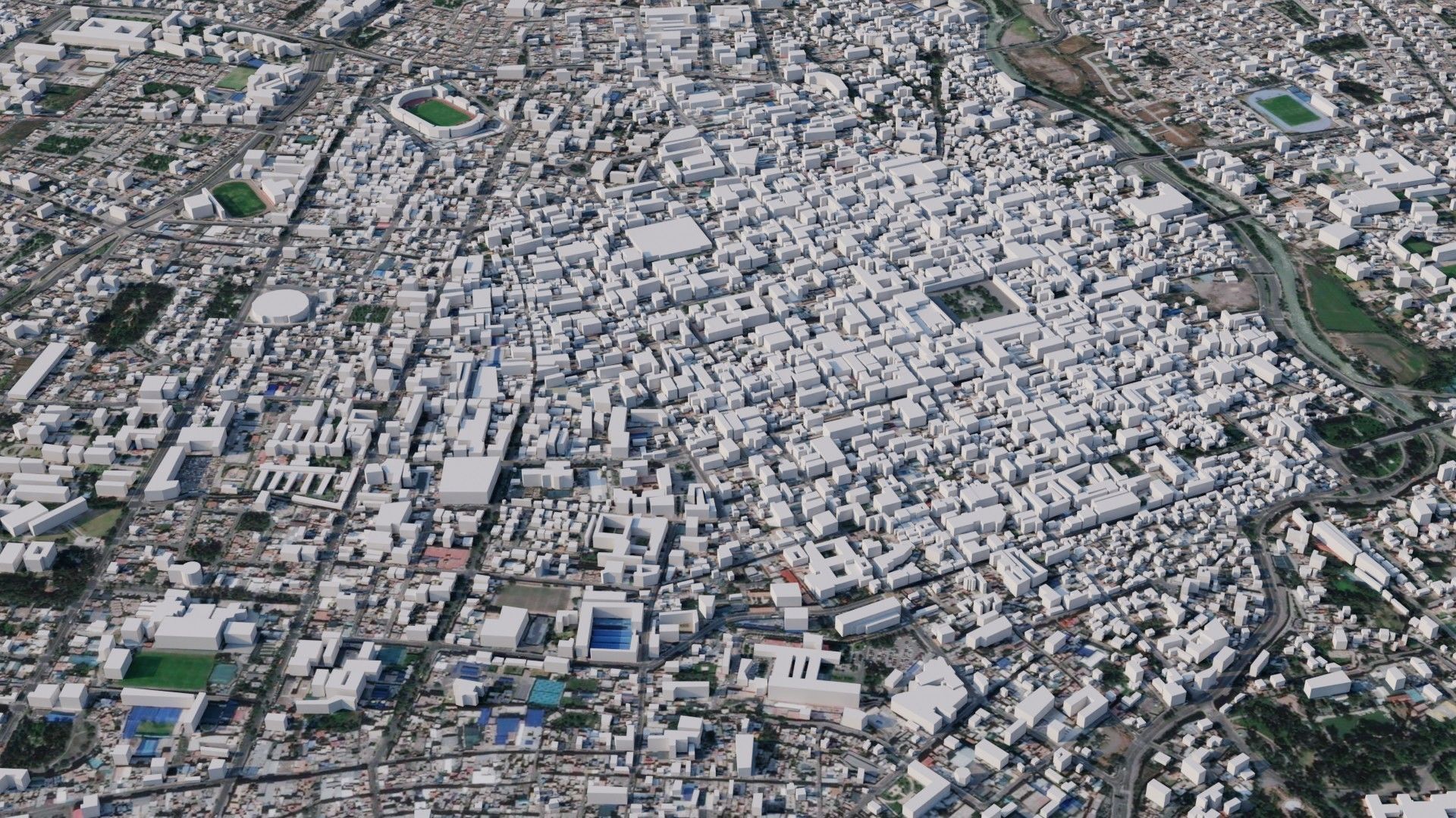 Arequipa - Peru 3D model_1