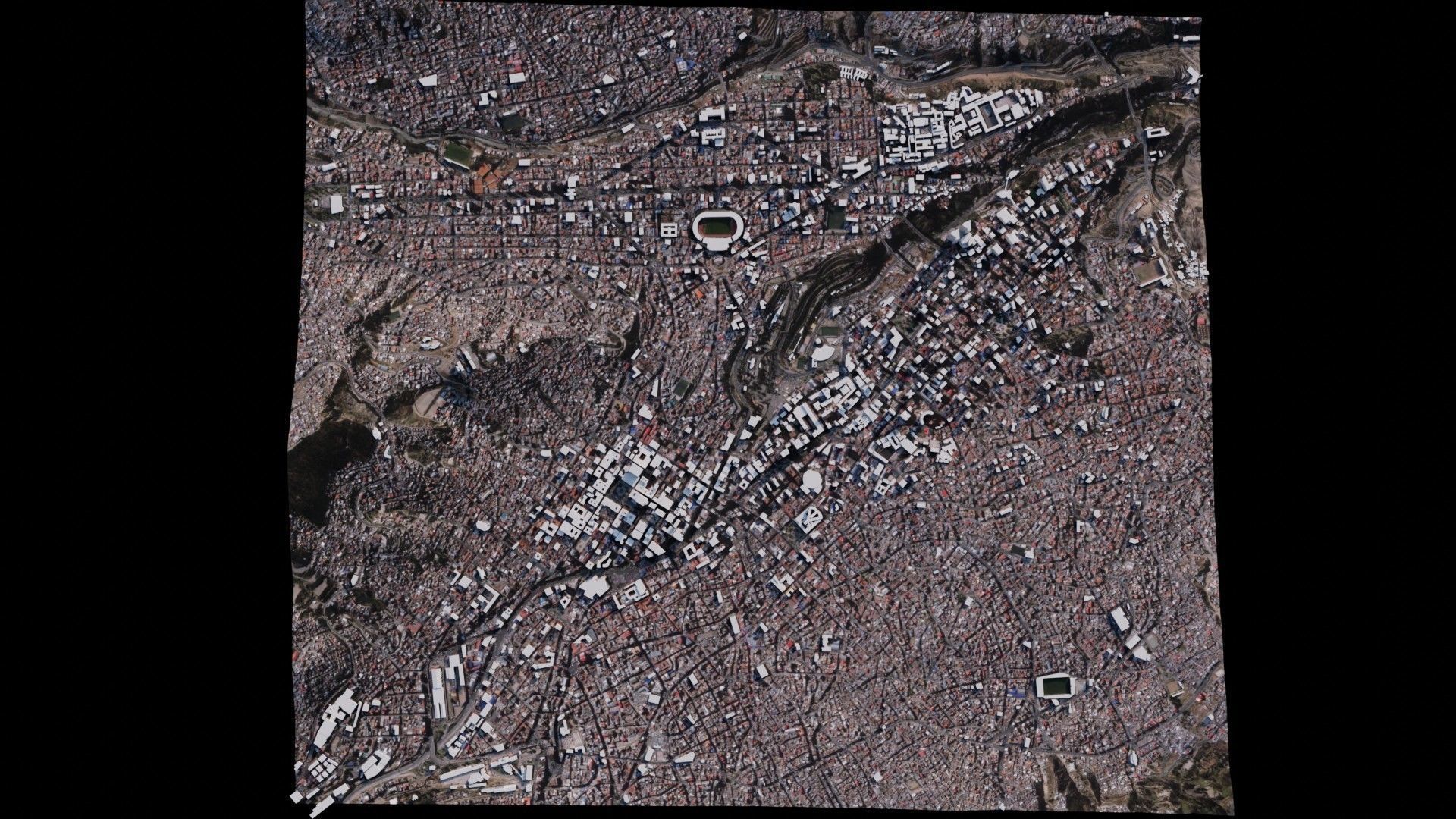 La Paz - Bolivia 3D model_2