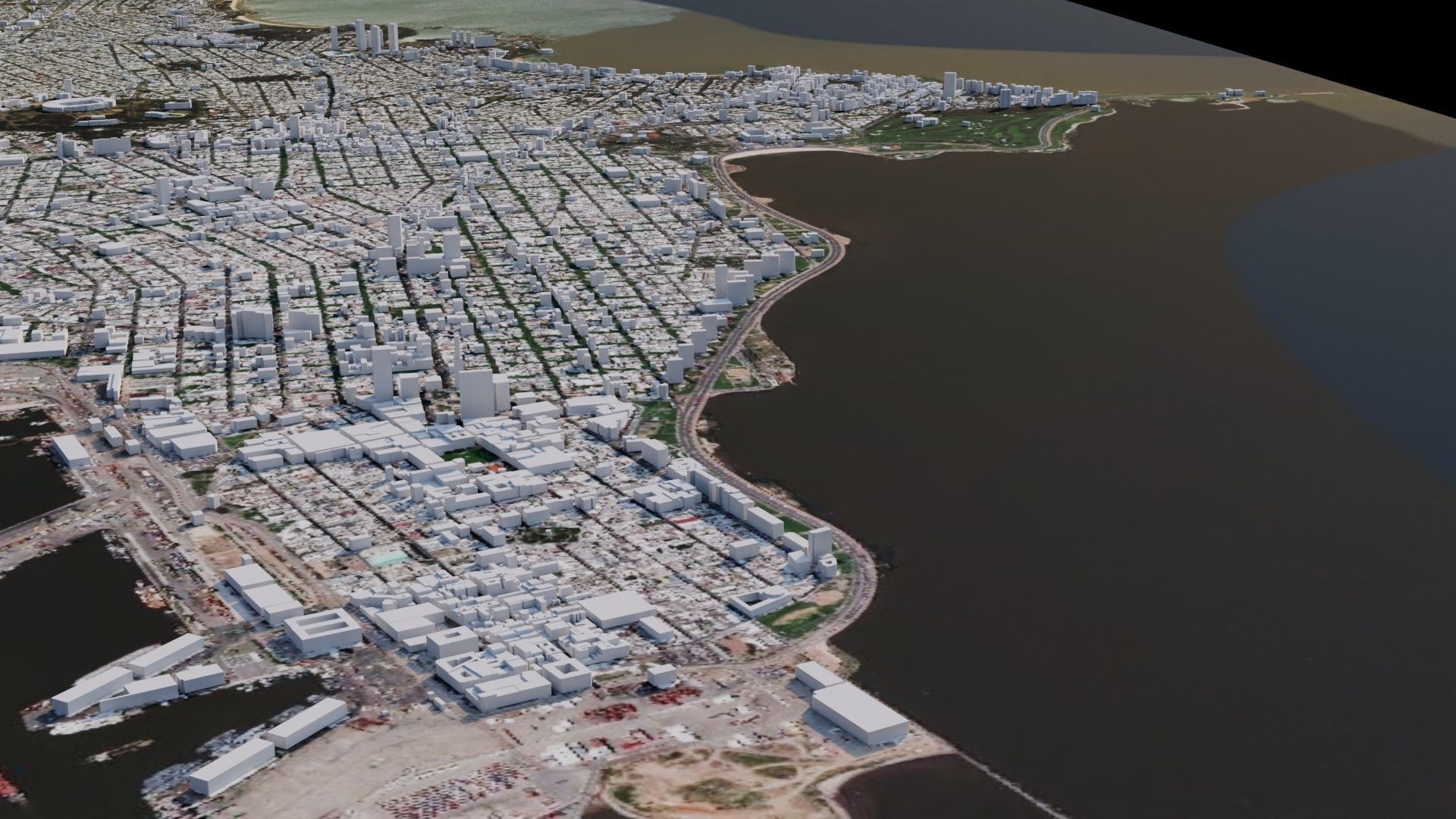 Montevideo - Uruguay 3D model_1