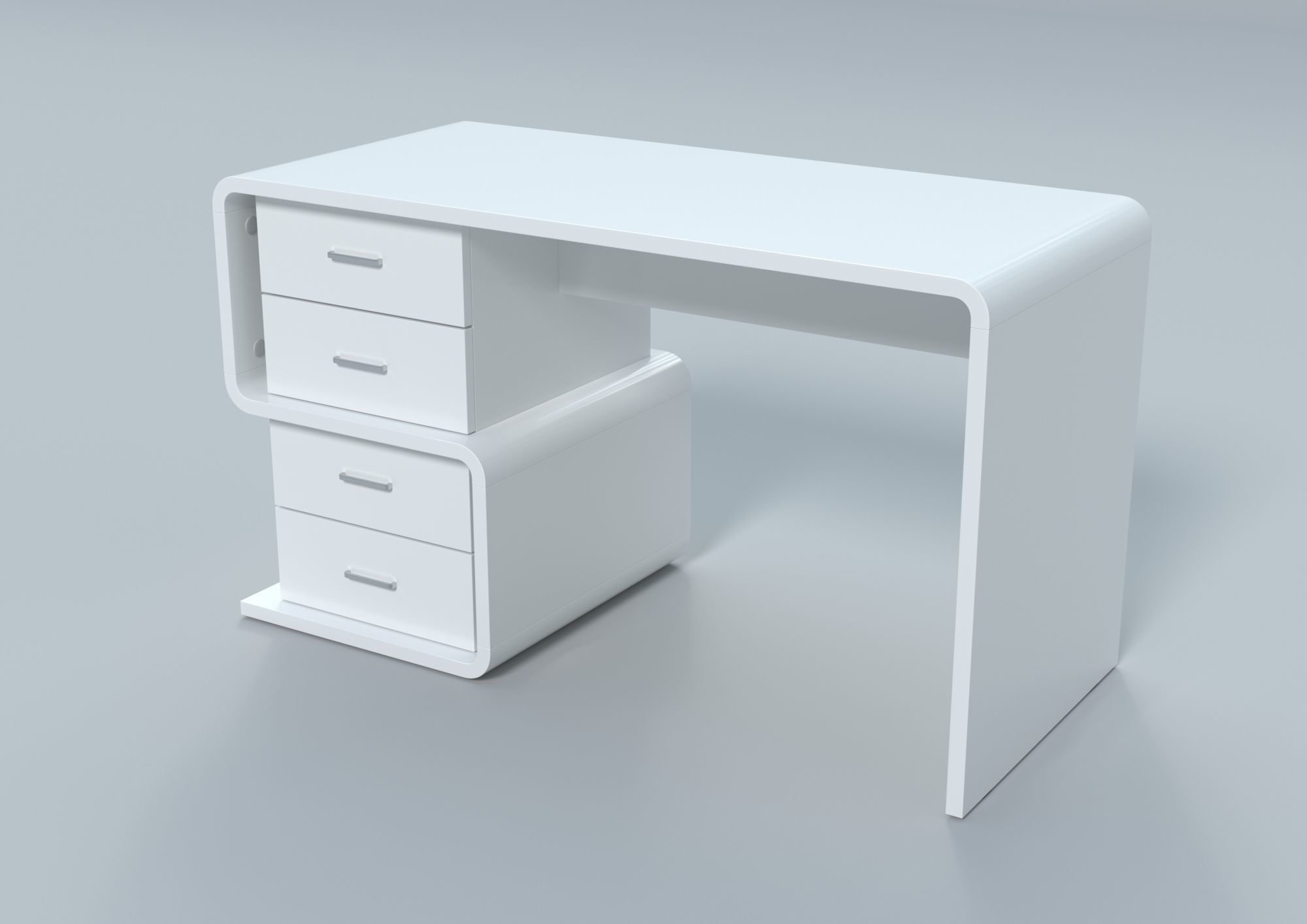 Hi-Tech Table 2 3D model_1
