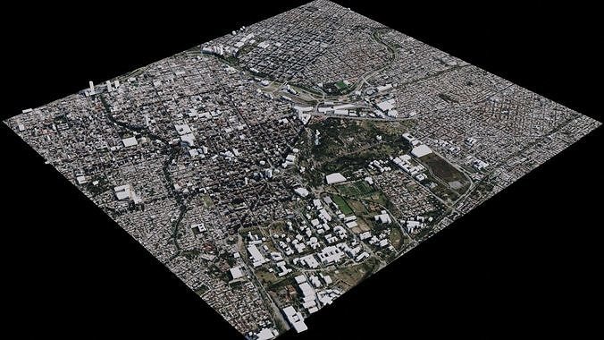Cordoba - Argentina 3D model