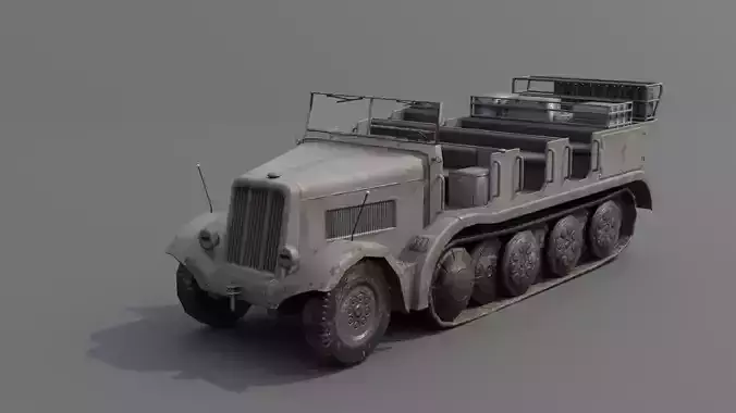 Sd Kfz 7 Famo Heavy Halftrack
