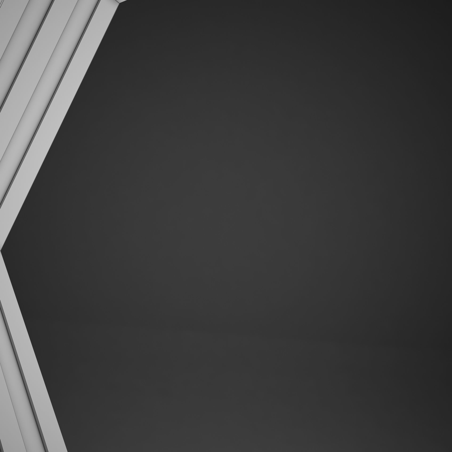 Clasical Modern Wood Lamp Low-poly 3D model_18