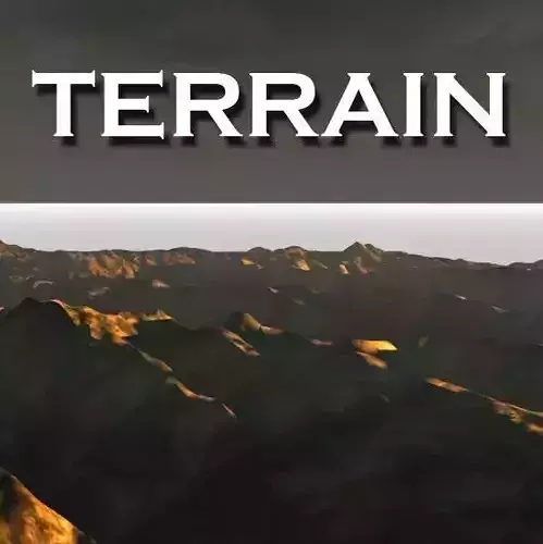 Terrain mountain range