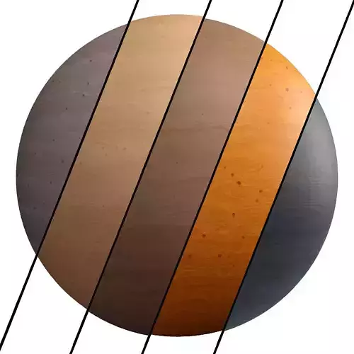 5 Wood Simple Materials PBR 4k