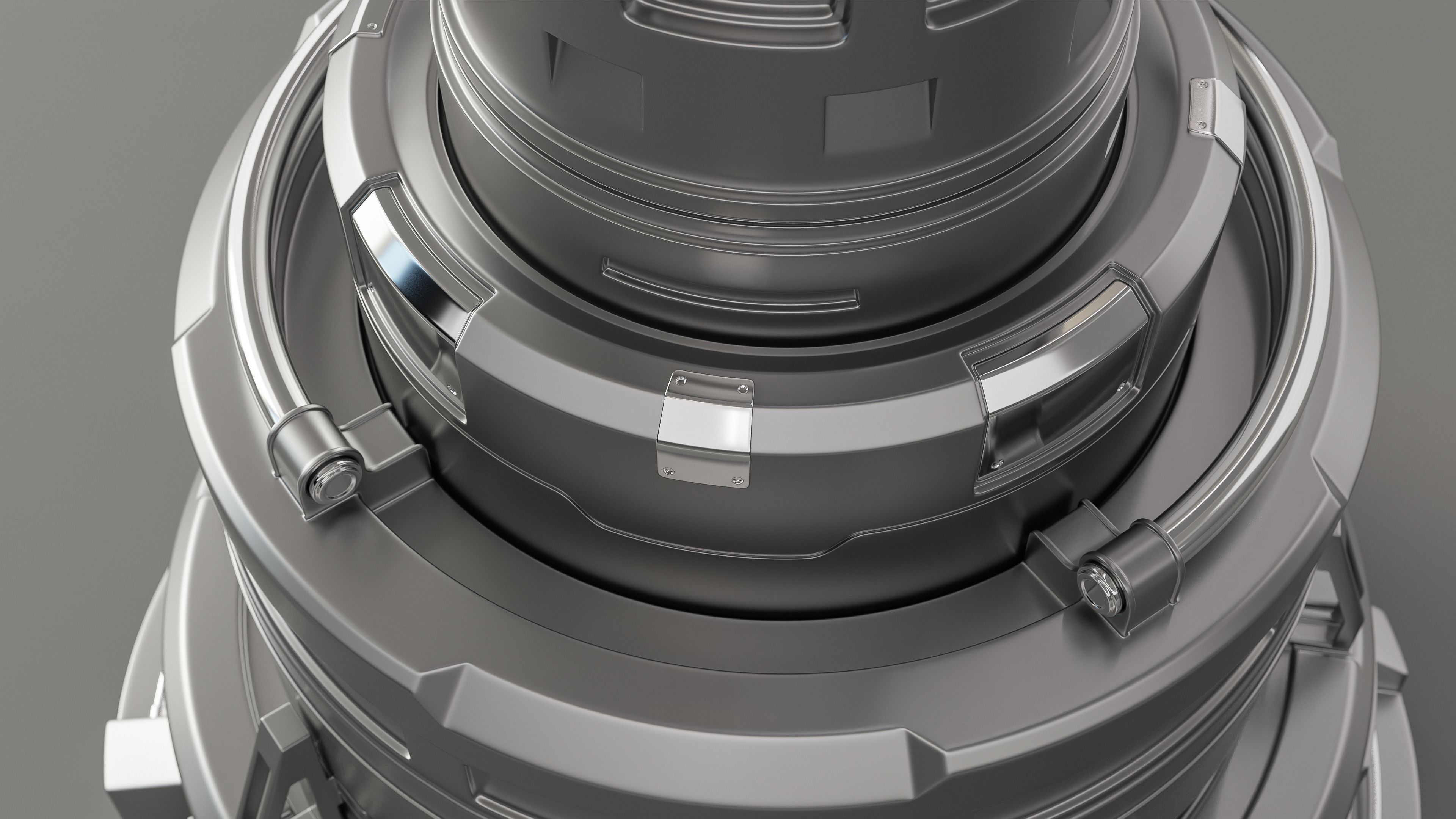 Sci-Fi Industrial Object 02 3D model_7