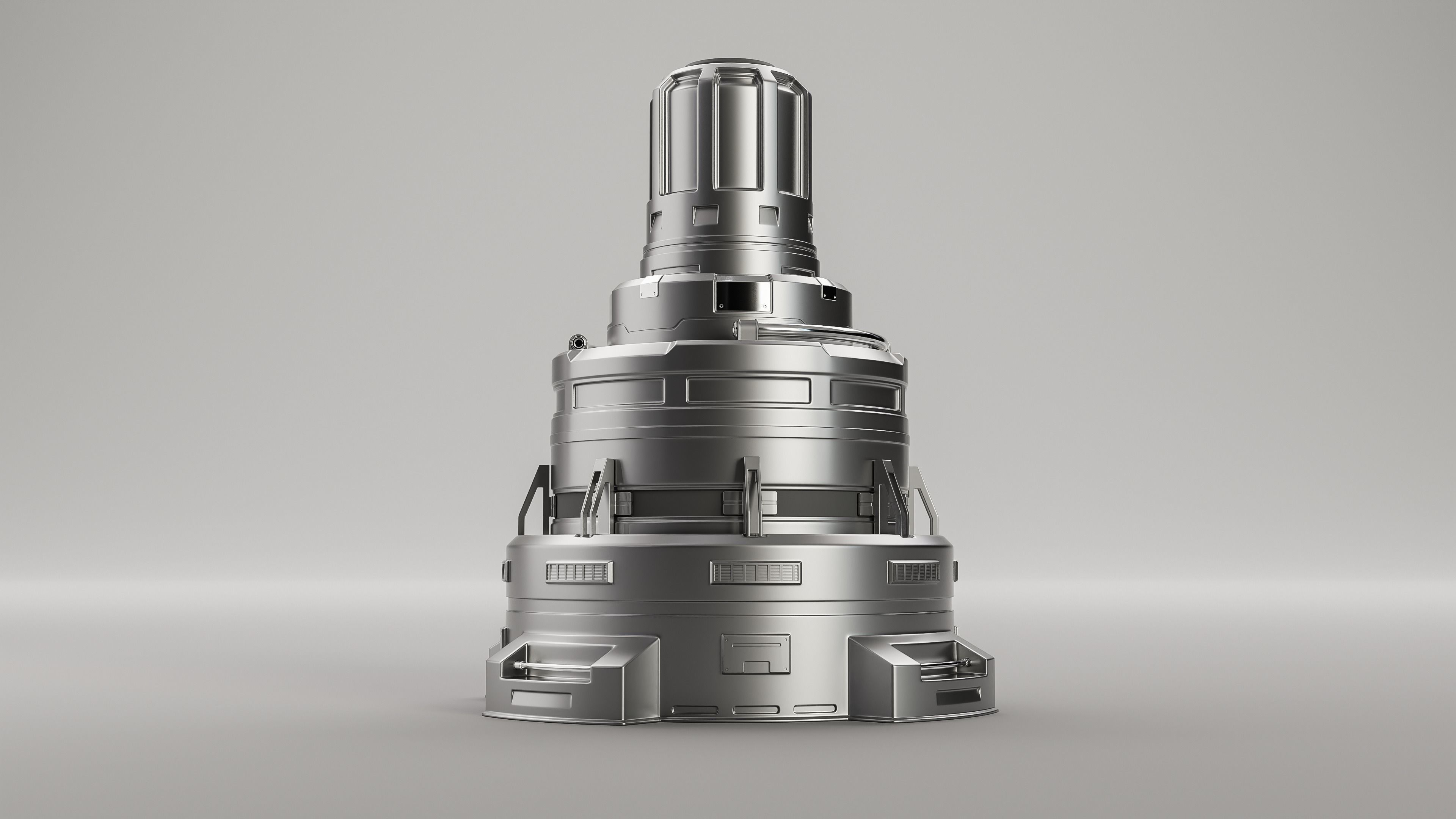 Sci-Fi Industrial Object 02 3D model_2