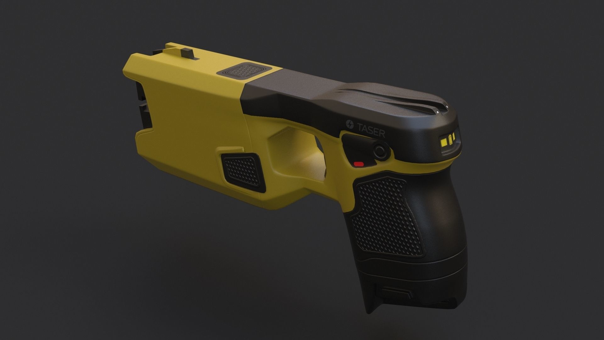 Taser 7 - game ready gun Low-poly 3D model_5