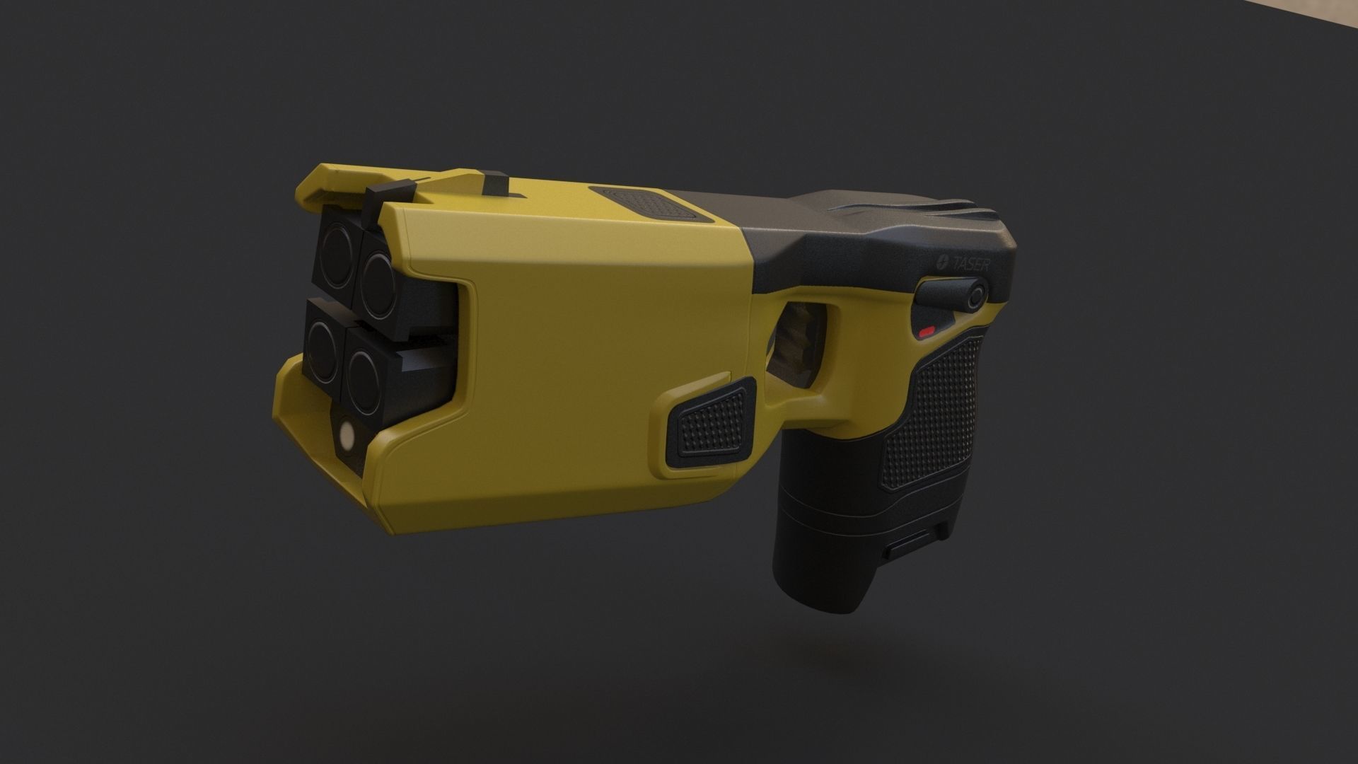 Taser 7 - game ready gun Low-poly 3D model_3