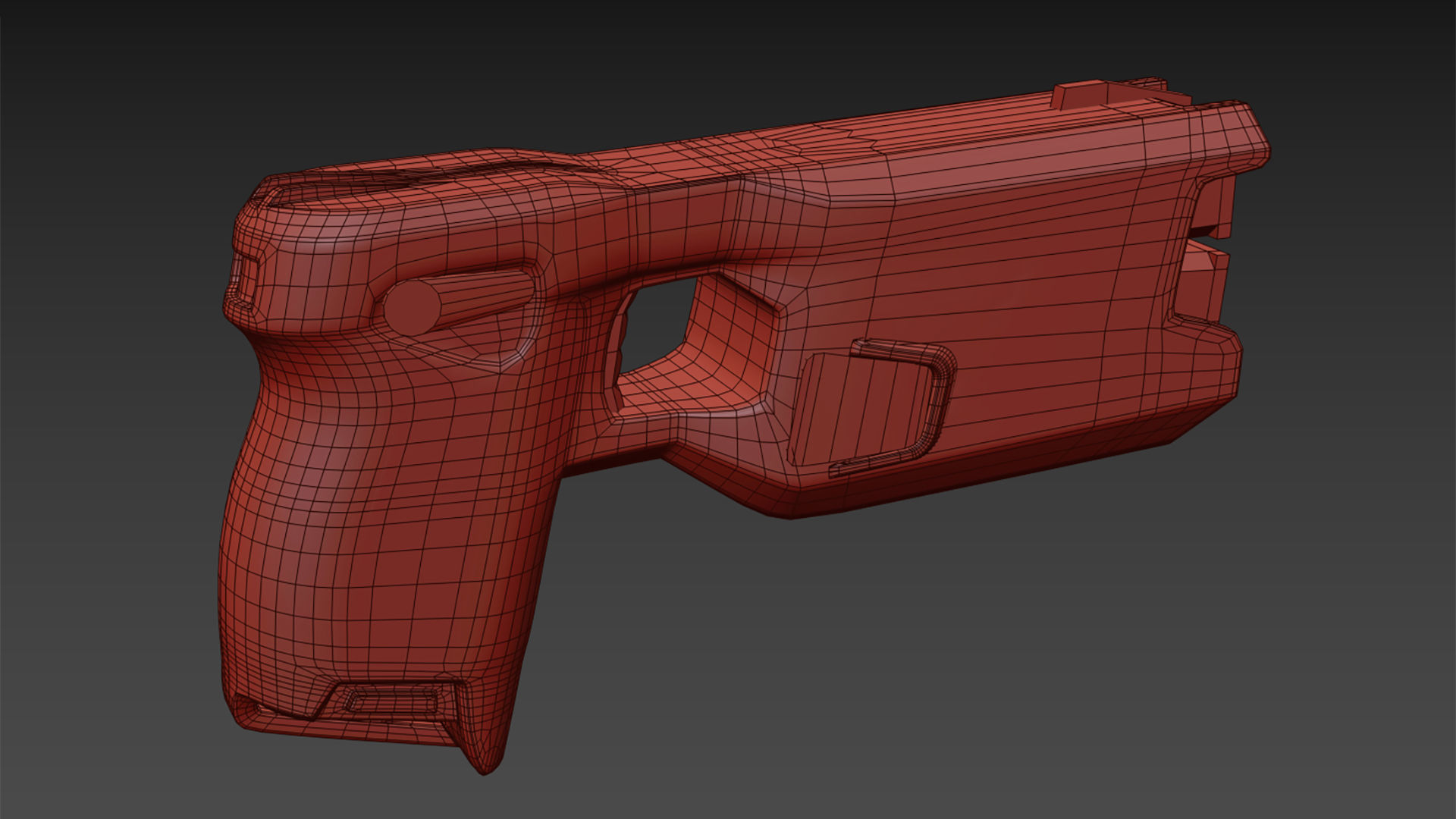 Taser 7 - game ready gun Low-poly 3D model_7