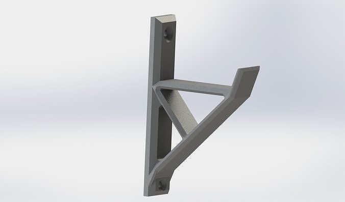 Wall hook 3D print model