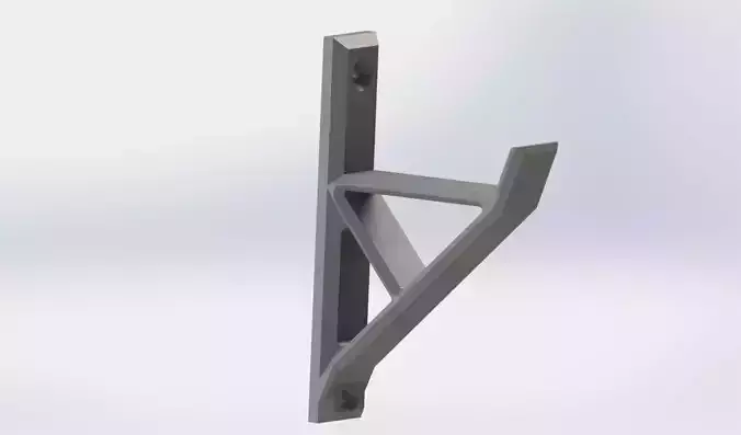 Wall hook 3D print model