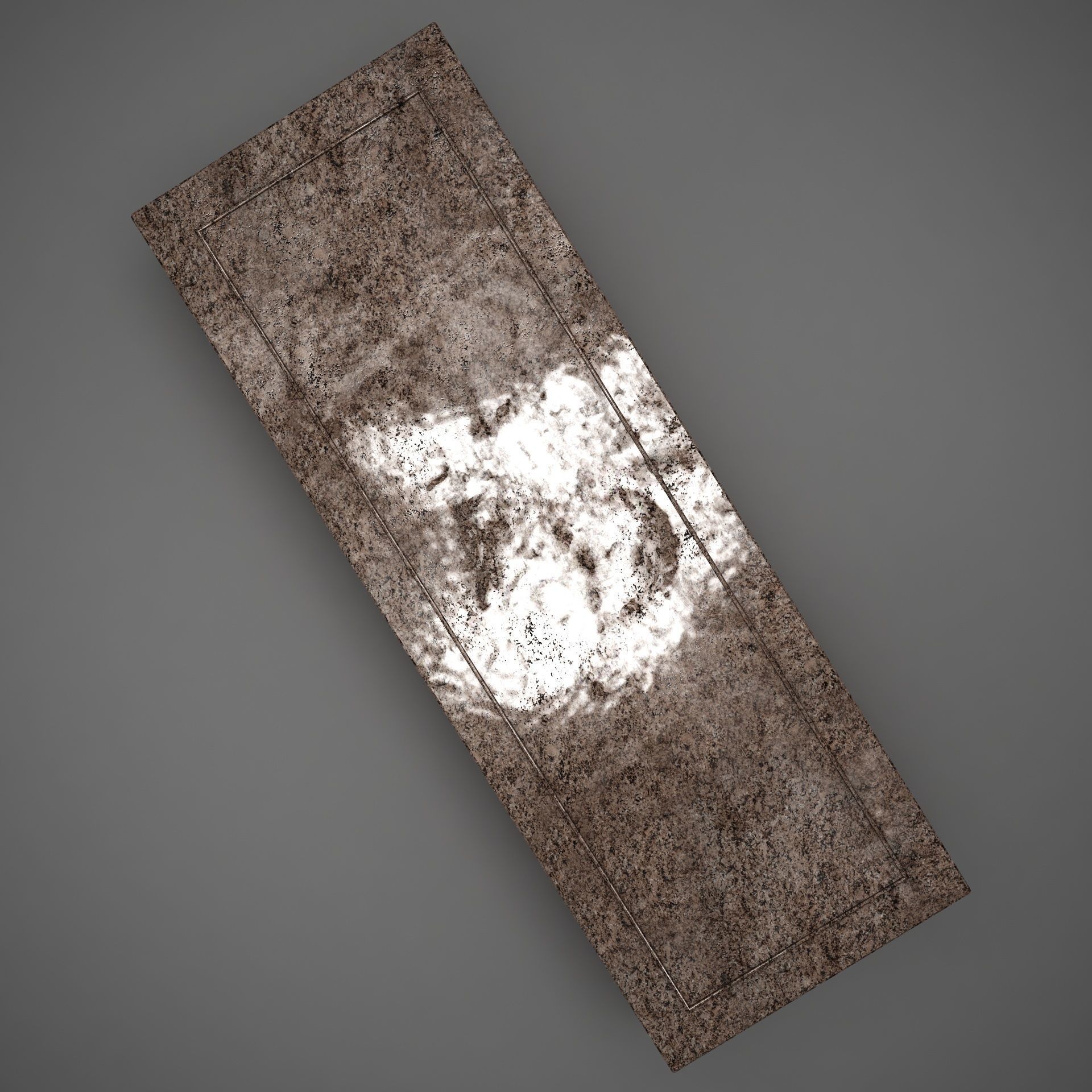 Classic Stone coffe table 3D model_4