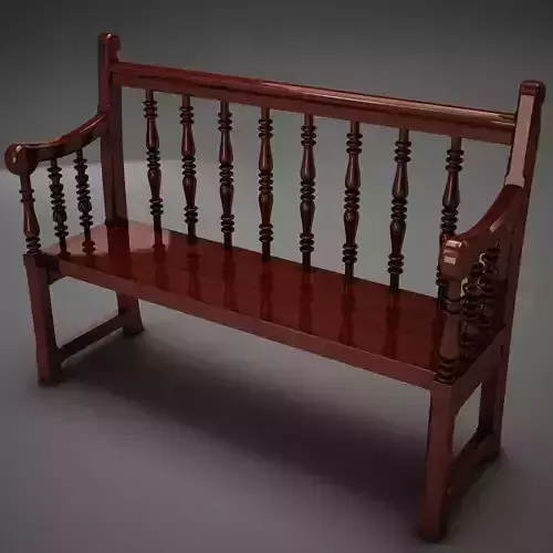 Classic Wood Bench