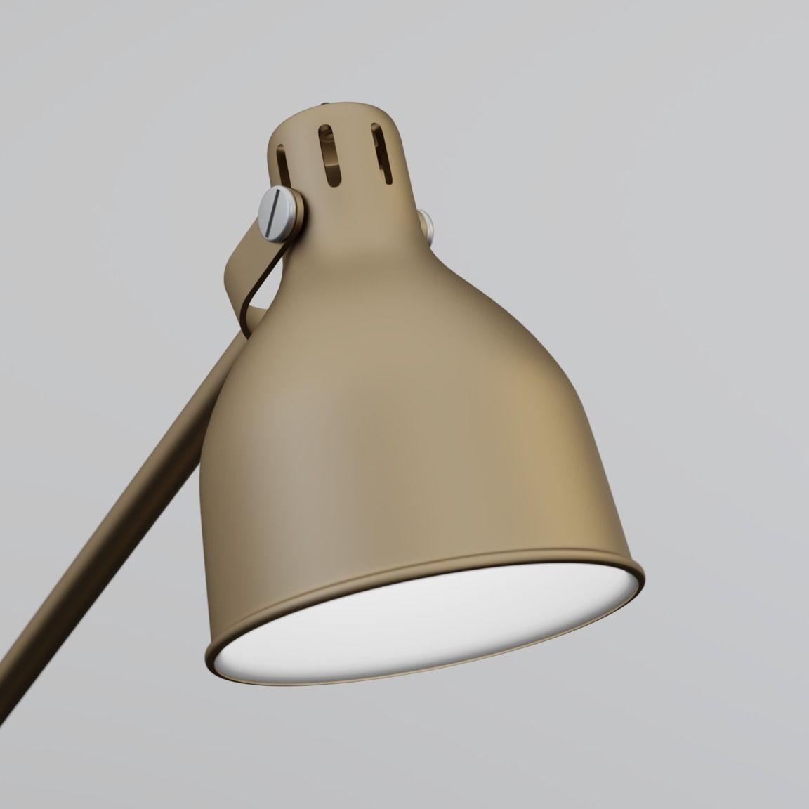 Modern desk lamp Ikea 3D model 3D model_3