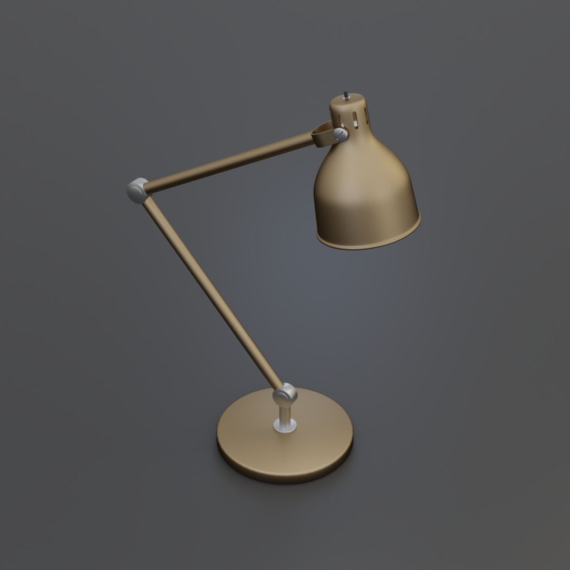 Modern desk lamp Ikea 3D model 3D model_2