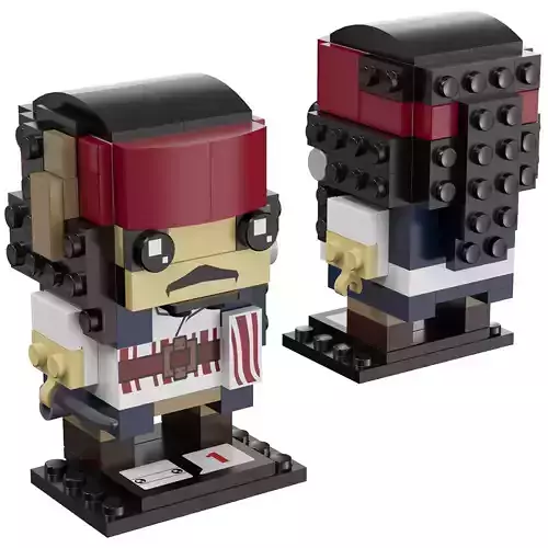 Lego BrickHeadz - 41593 Captain Jack Sparrow