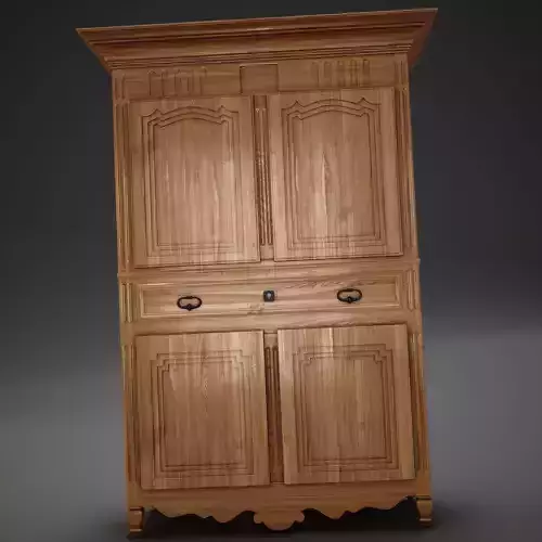 HD Antique Wardrobe