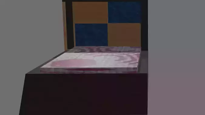 3D MODEL BED-MODERN BED