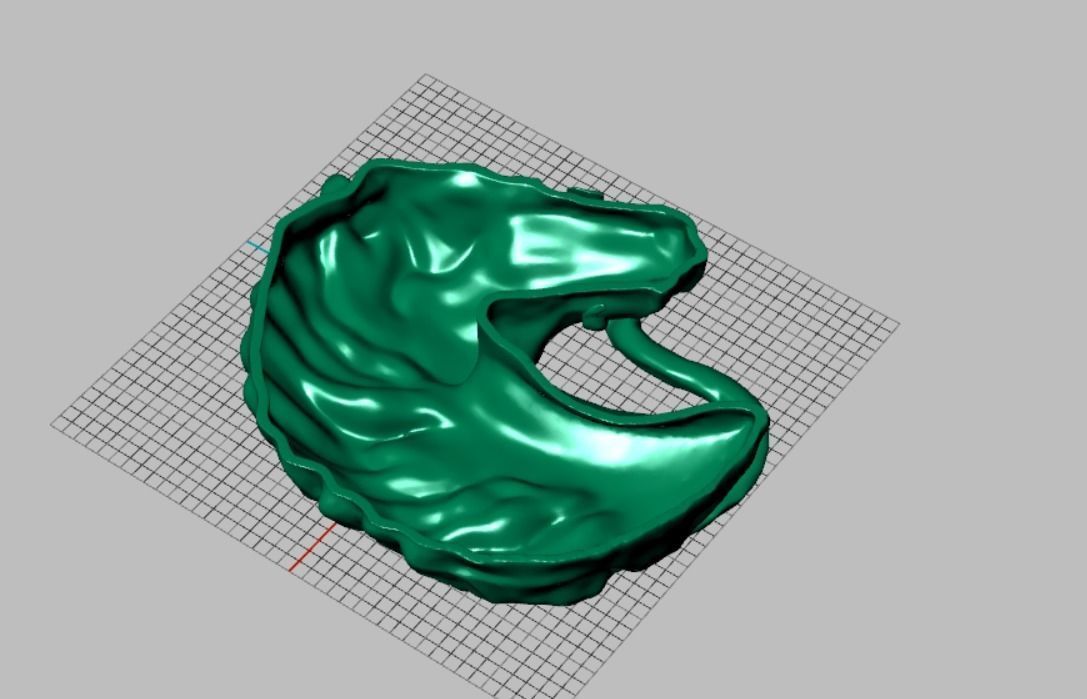 HORSE PENDANT 3D print model_2