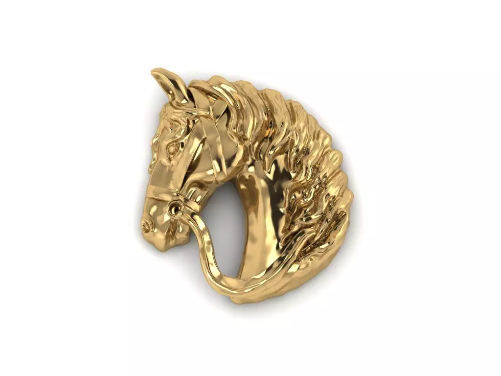 HORSE PENDANT 3D print model_0