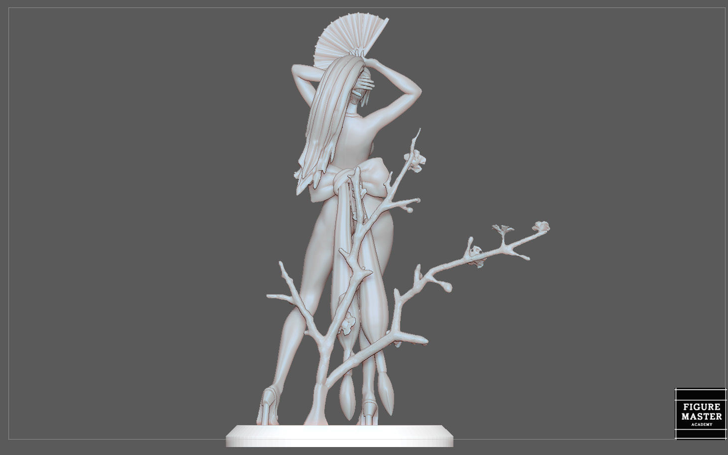 MAI SHIRANUI GIRL KOF GAME ANIME CHARACTER 3D print model_26