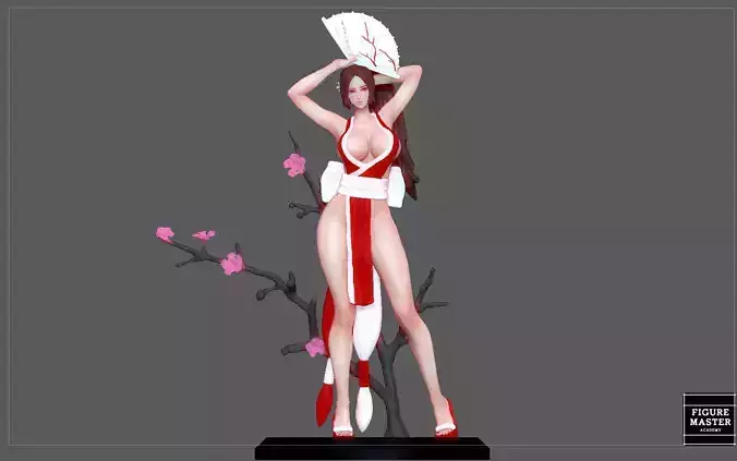 MAI SHIRANUI GIRL KOF GAME ANIME CHARACTER