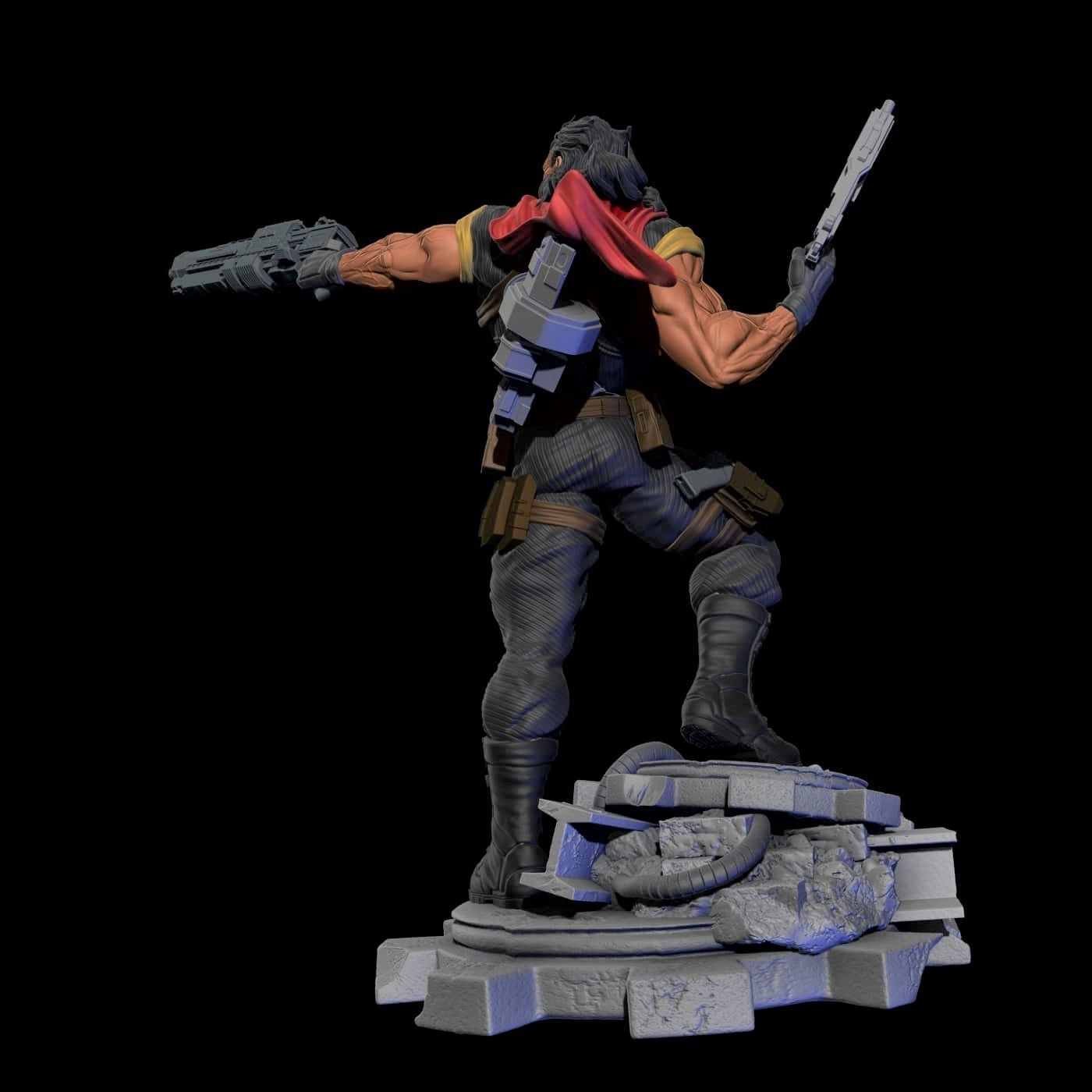 Fan Art - Bishop 3D print model_3