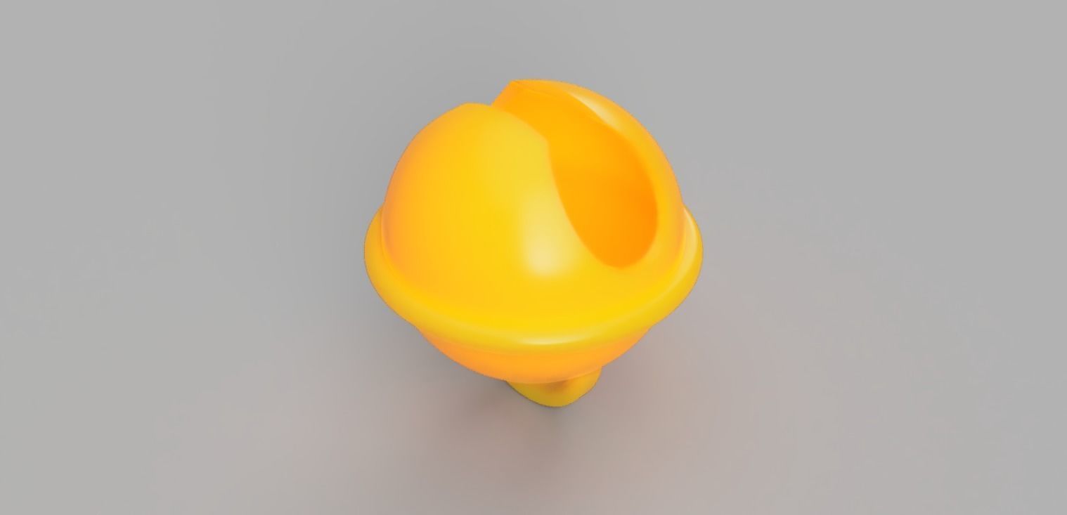 Cat bell for cat collar 3D print model_1