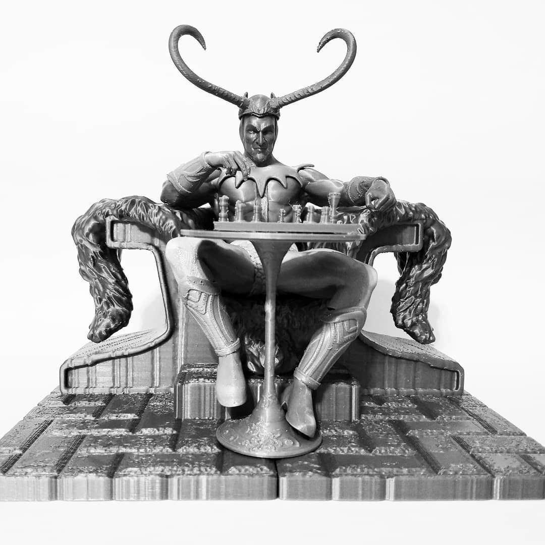Fan Art - Loki 3D print model_3