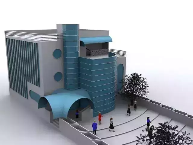 office exterior 3D model
