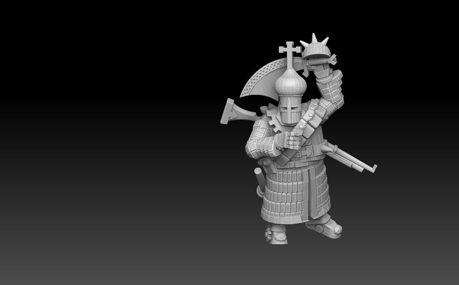Tekno- Streltsy Regiment Megapack 3D print model_20