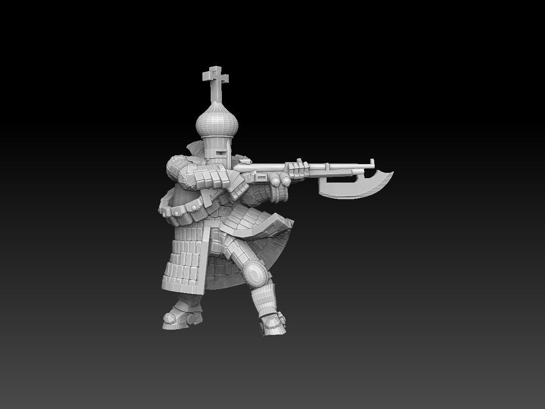 Tekno- Streltsy Regiment Megapack 3D print model_39
