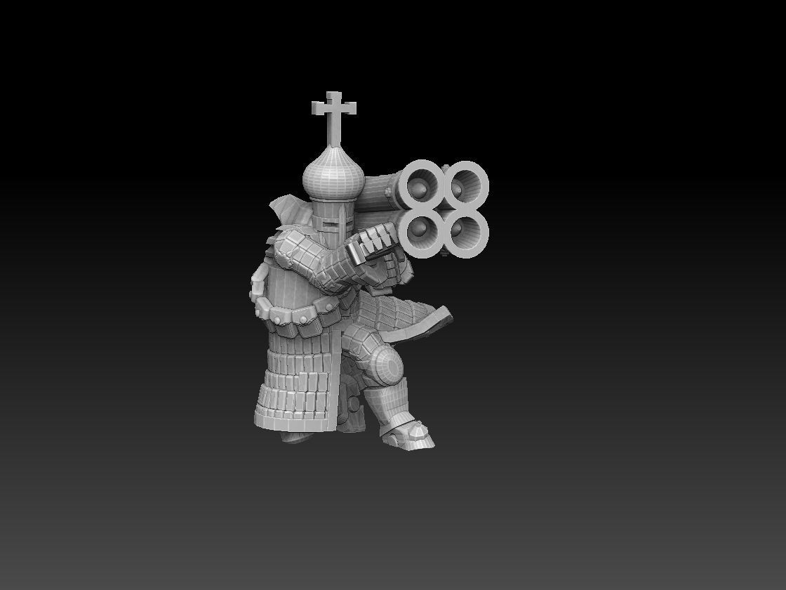 Tekno- Streltsy Regiment Megapack 3D print model_37