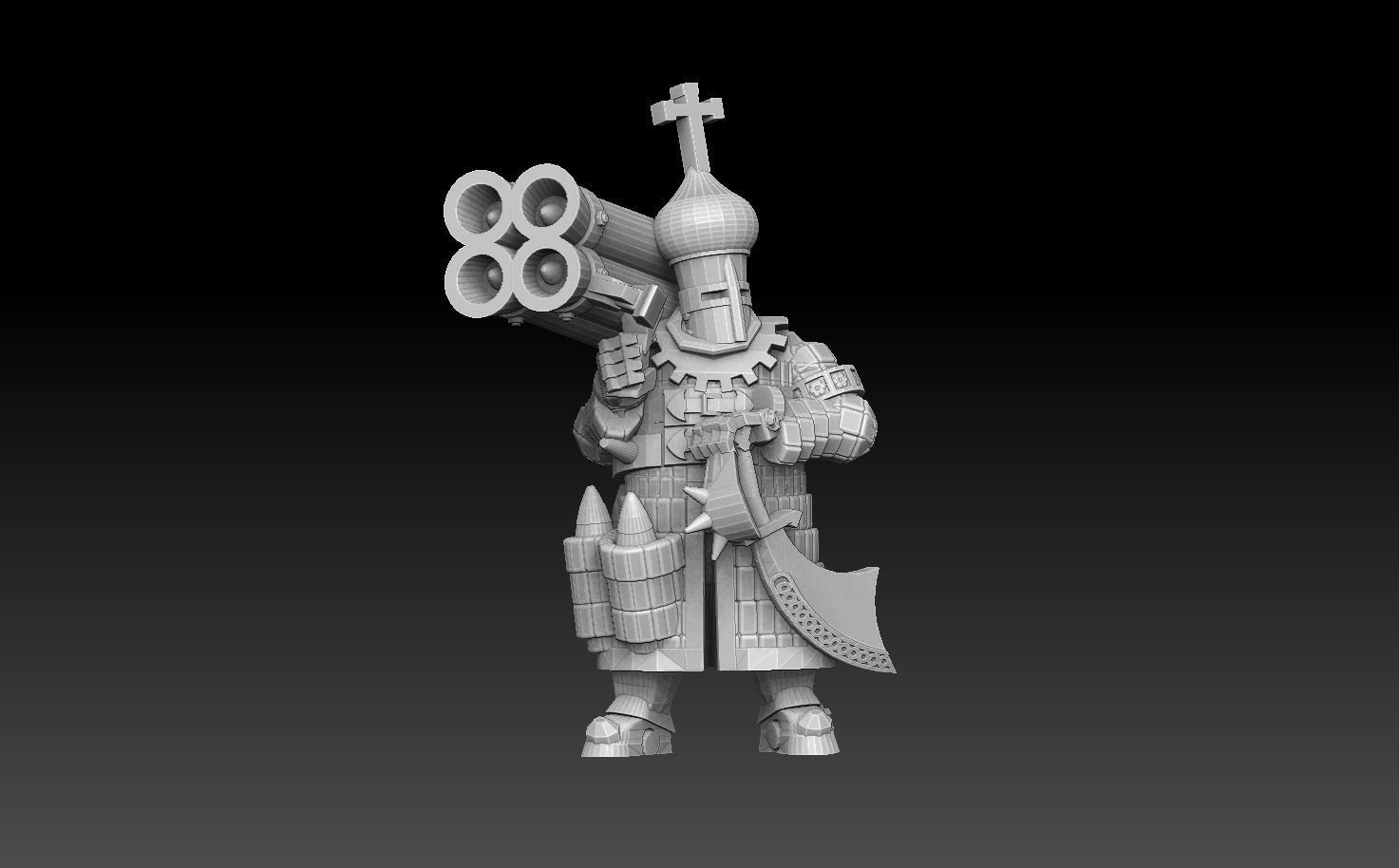 Tekno- Streltsy Regiment Megapack 3D print model_29
